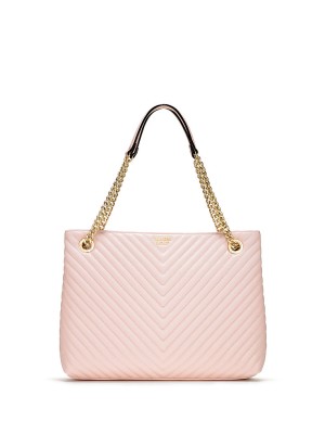 Cумка Victoria’s Secret Pebble V-Quilt Pink