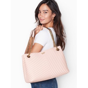 Cумка Victoria’s Secret Pebble V-Quilt Pink