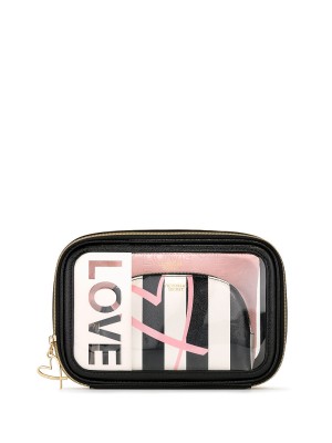  3 в 1 косметичка Victoria’s Secret LOVE Backstage Nested Trio