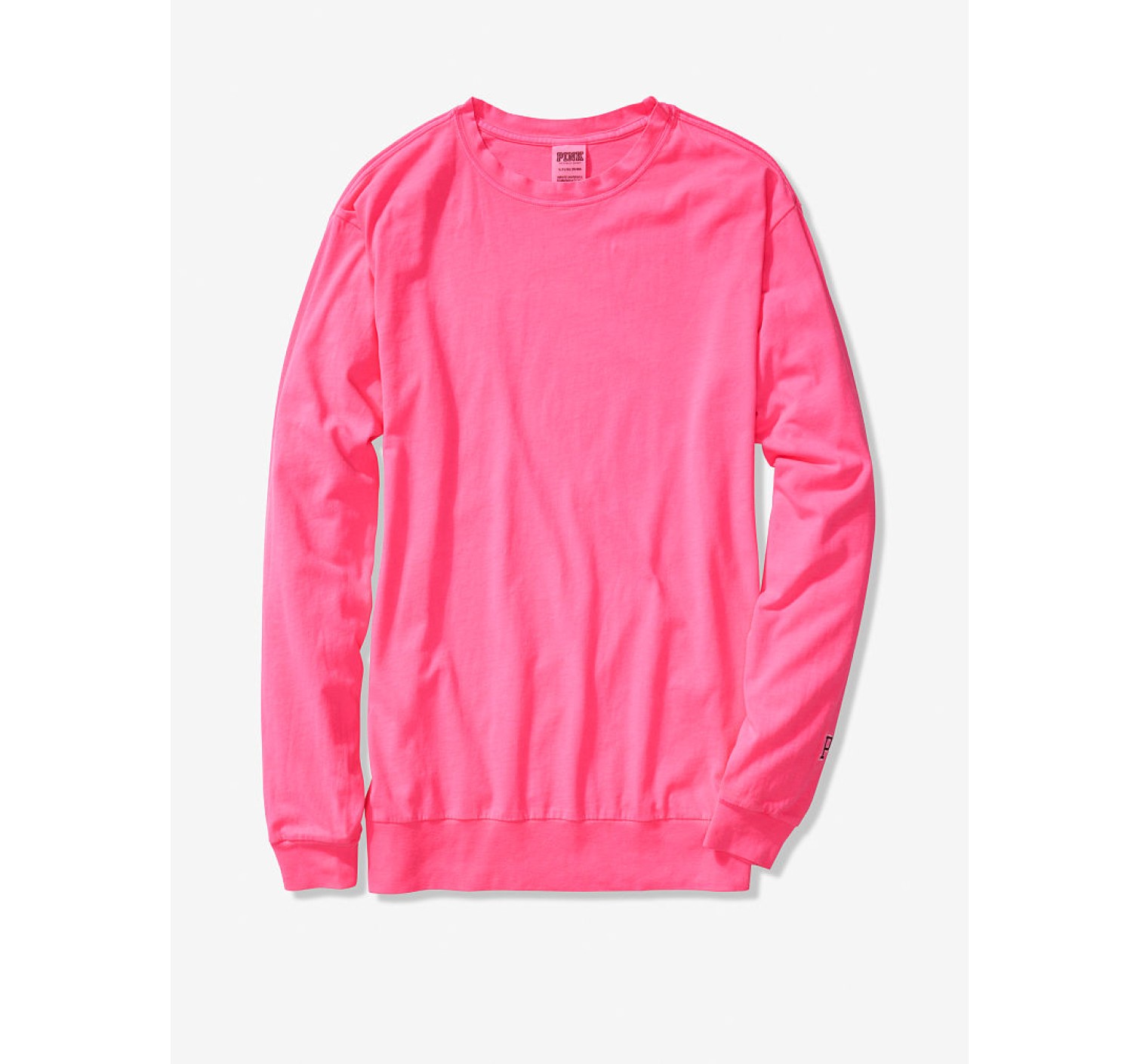 ФУТБОЛКА VICTORIAS SECRET SPORT - LONG SLEEVE - PINK - XS(р)