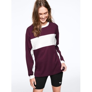 ФУТБОЛКА VICTORIAS SECRET SPORT - LONG SLEEVE - XS(р)