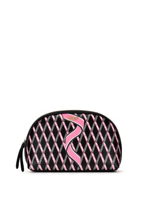 СЕРЕДНЯ КОСМЕТИЧКА DIAMOND LOGO GLAM BAG Вікторія Сікрет