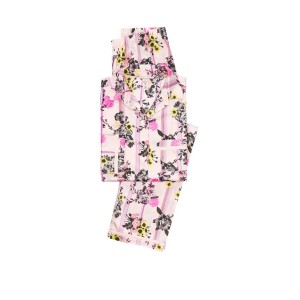 Сатиновая пижама Victoria’s Secret The Satin PJ Set Flowers