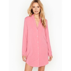 ПИЖАМА VICTORIA'S SECRET - НОЧНАЯ РУБАШКА - Supersoft Modal Sleepshirt - Rose Luster 