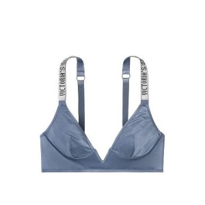 БЮСТГАЛЬТЕР VICTORIA'S SECRET LUX BRA - EMBELLISHED V-WIRE LONG LINE CONCORD