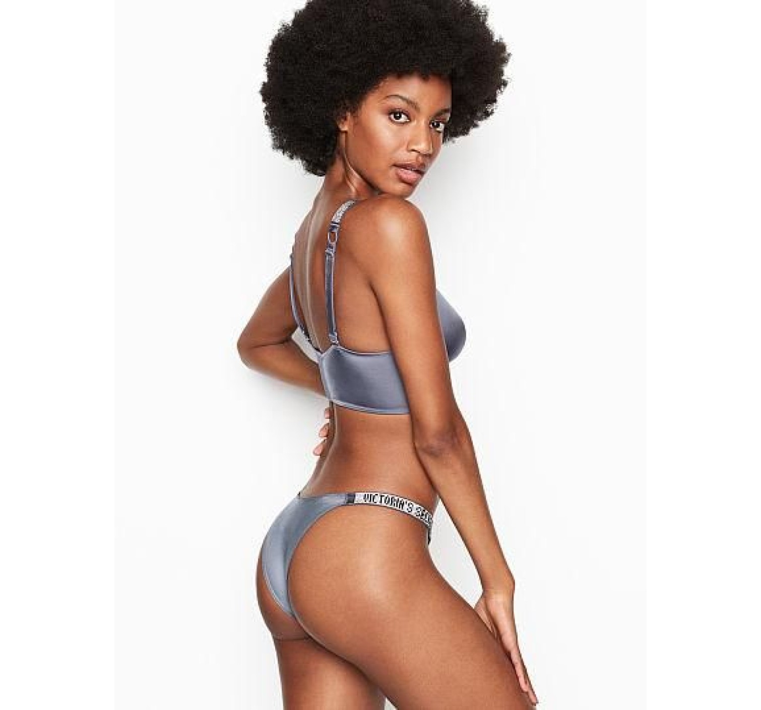 БЮСТГАЛЬТЕР VICTORIA'S SECRET LUX BRA - EMBELLISHED V-WIRE LONG LINE CONCORD