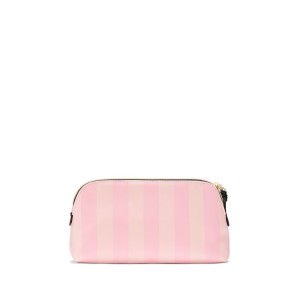 СРЕДНЯЯ КОСМЕТИЧКА SIGNATURE STRIPE BEAUTY BAG - ВИКТОРИЯ СИКРЕТ