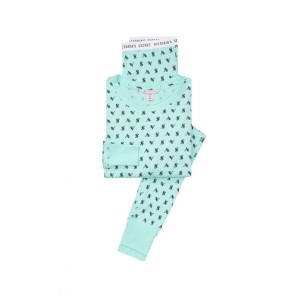 Пижама Victoria’s Secret Mint Thermal Long PJ Set