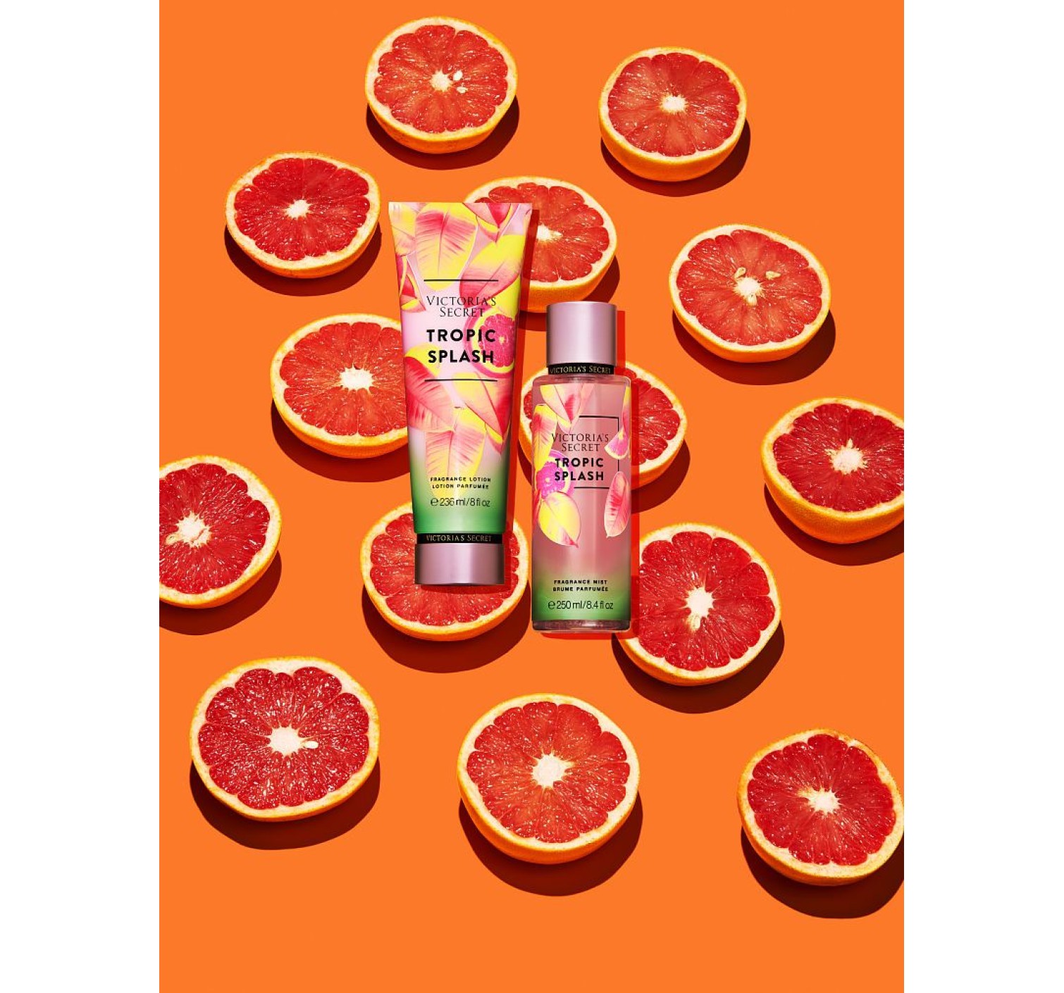 Спрей для тела Виктория Сикрет Tropic Splash - Neon Botanicals