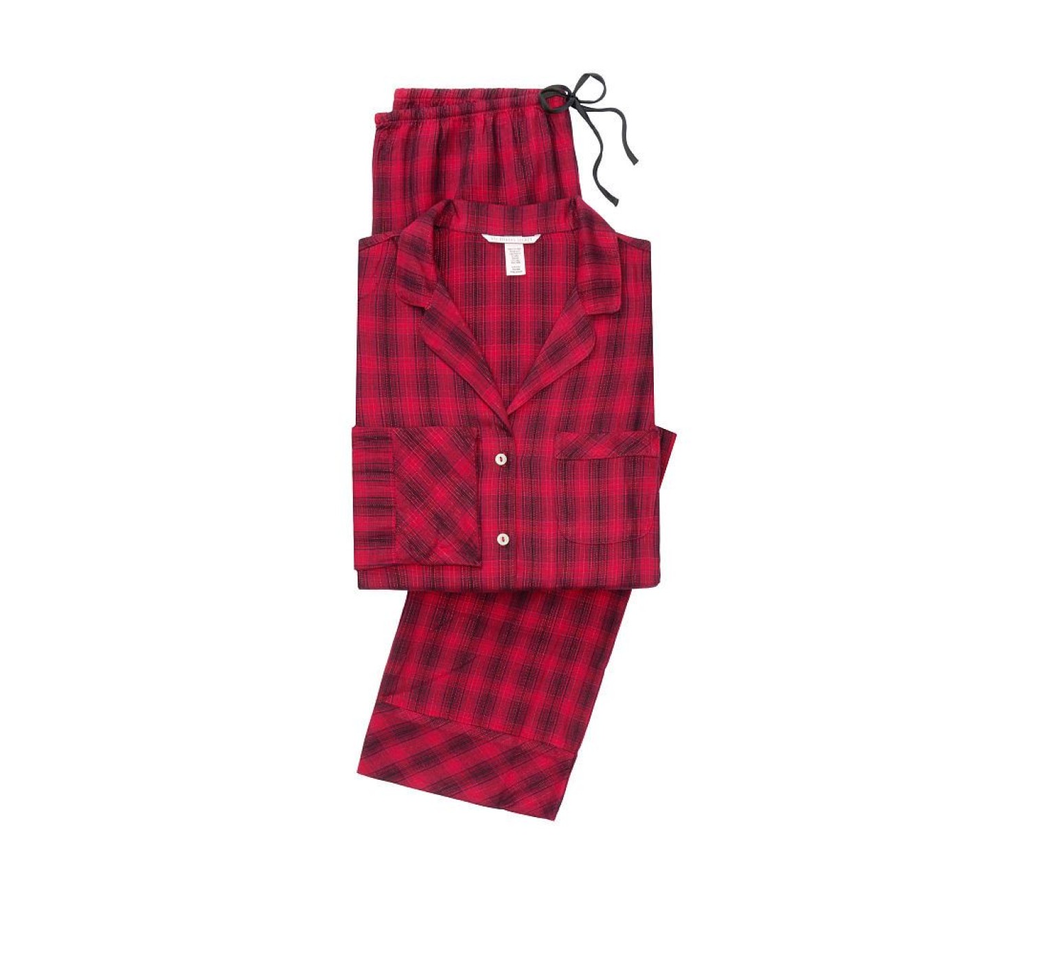 Фланелева піжама Victoria's Secret The Flannel PJ Set Red Shadow Plaid