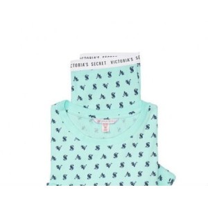 ПИЖАМА - VS LOGO THERMAL SHORT PJ MINT -  VICTORIA’S SECRET - S(р)