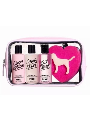 Подарунковий набір Pink’s Travel Pack Coconut Oil Body Care