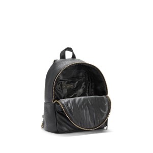 РЮКЗАК ЧОРНИЙ Вікторія Сікрет PEBBLED V-QUILT SMALL CITY BACKPACK