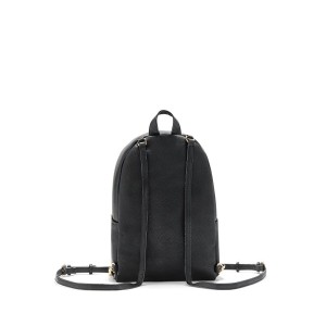 РЮКЗАК ЧОРНИЙ Вікторія Сікрет PEBBLED V-QUILT SMALL CITY BACKPACK