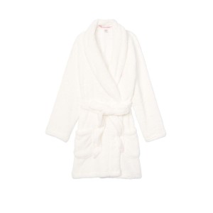 Халат PINK COZY PLUSH ROBE IVORY