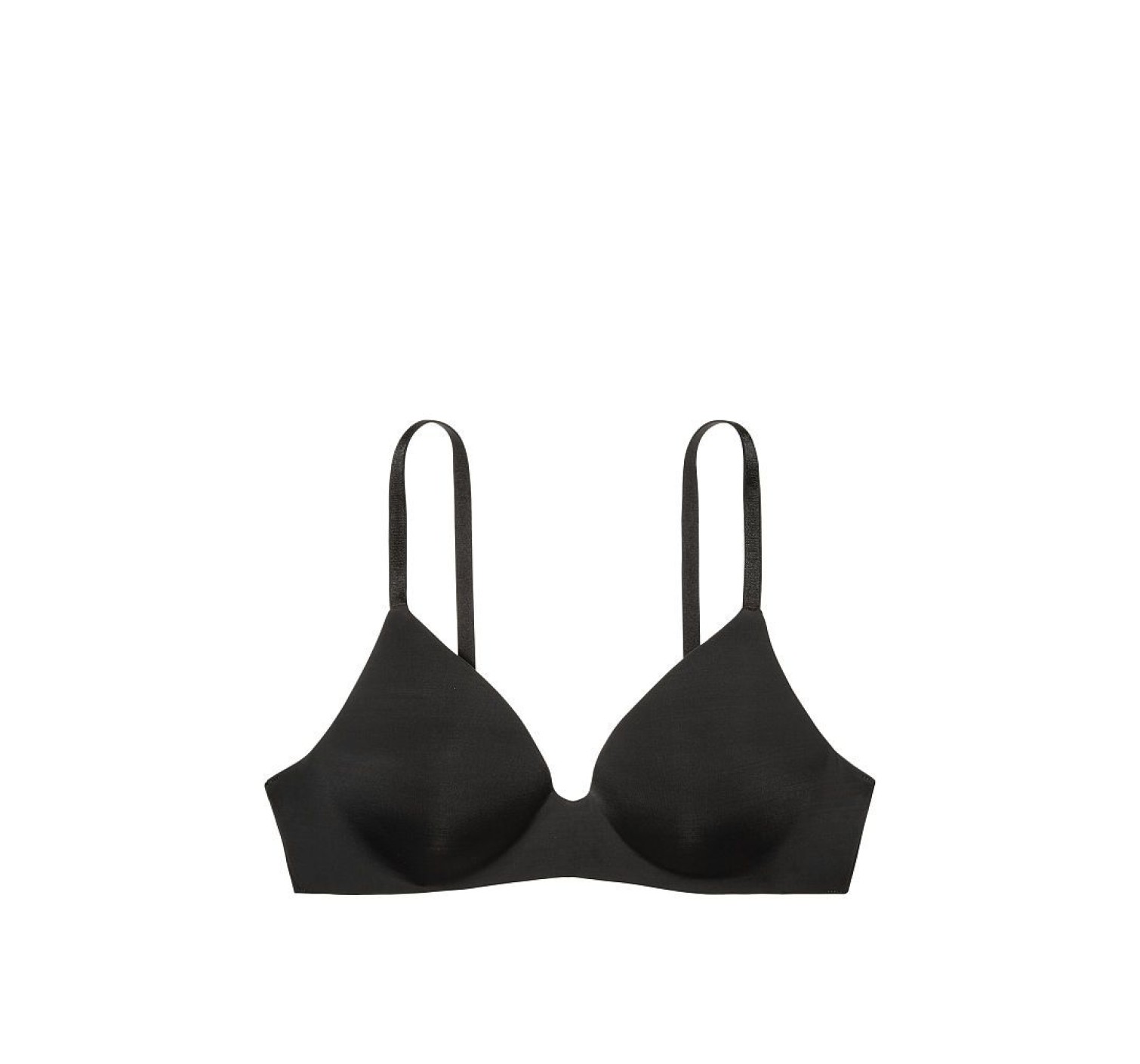 Черный бюстгальтер Victoria’s Secret Lightly Lined Wireless Bra Black