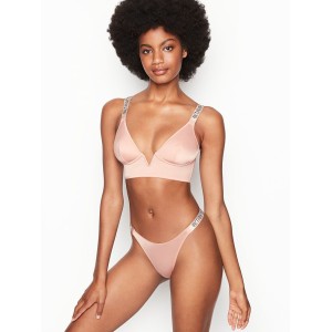 БЮСТГАЛЬТЕР LUX BRA EMBELLIISHED STRAP V-Wire LONG LINE BRA - VICTORIA’S SECRET