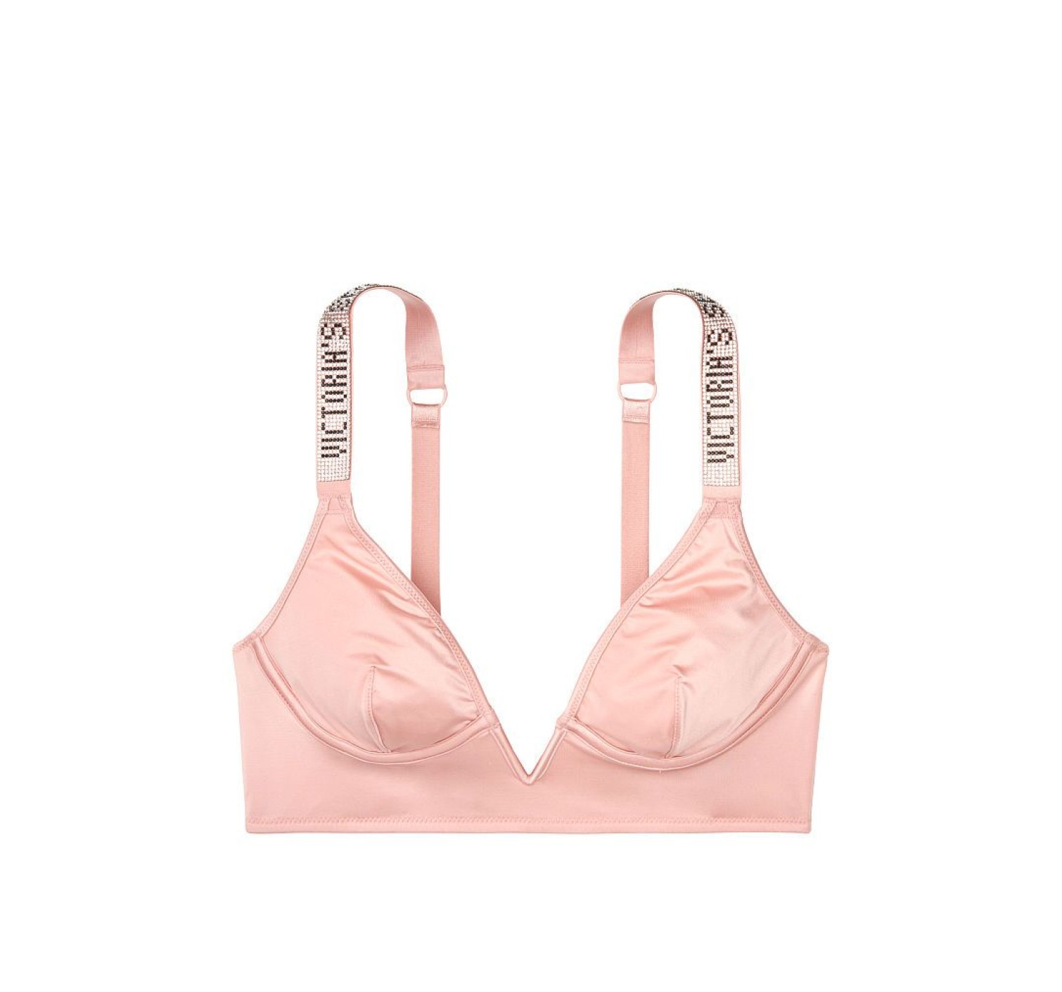 БЮСТГАЛЬТЕР LUX BRA EMBELLIISHED STRAP V-Wire LONG LINE BRA - VICTORIA’S SECRET