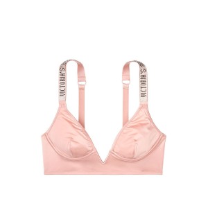 БЮСТГАЛЬТЕР LUX BRA EMBELLIISHED STRAP V-Wire LONG LINE BRA - VICTORIA’S SECRET