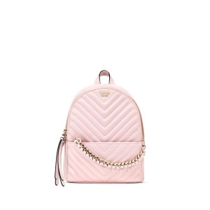 РЮКЗАК ВИКТОРИЯ СИКРЕТ - Pebbled V-Quilt Small City Backpack