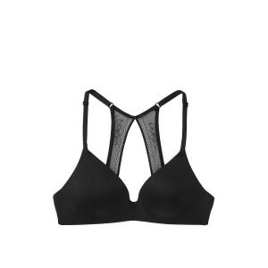 Бюстгальтер Victoria’s Secret Lightly Lined Wireless Bra Black