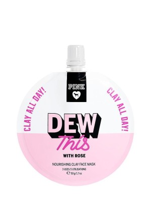МАСКА для лица Victoria's Secret PINK Clay Mask Pouch DEW THIS WITH ROSE