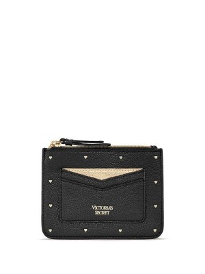 БРЕЛОК - КЛЮЧНИЦЯ - BLACK STUDDED CARD CASE