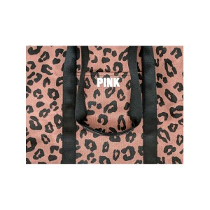 ПЛЯЖНАЯ СУМКА VICTORIAS SECRET TOTE WEEKENDER BAG - WILD LEOPARD PRINT