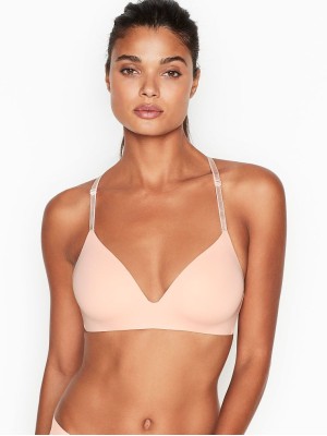Бюстгальтер Bra Lightly Lined Wireless Bra VICTORIA'S SECRET Pink Fizz
