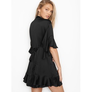 Халат Victoria’s Secret Satin Black
