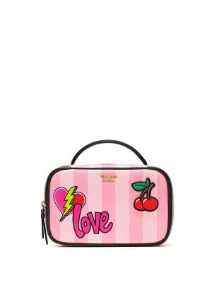 СЕРЕДНЯ КОСМЕТИЧКА VS PATCH SMALL TRAIN CASE VICTORIA'S SECRET