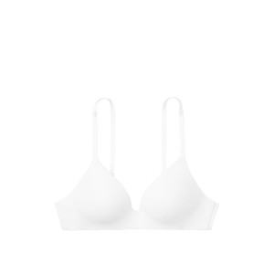 Бюстгальтер Victoria’s Secret Logo Bra Lightly Lined White