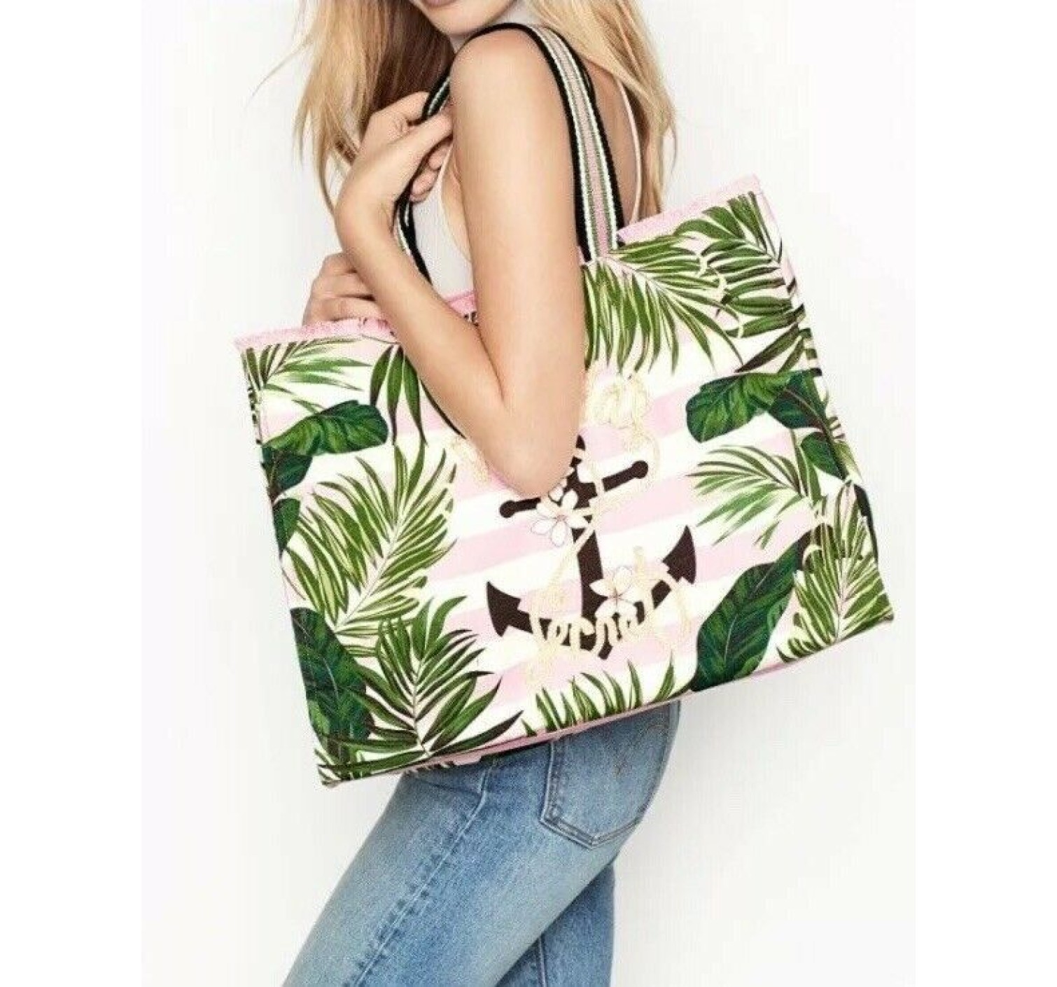 Anchor Paradise Beach Tote Bag - Пляжная сумка Victoria’s Secret