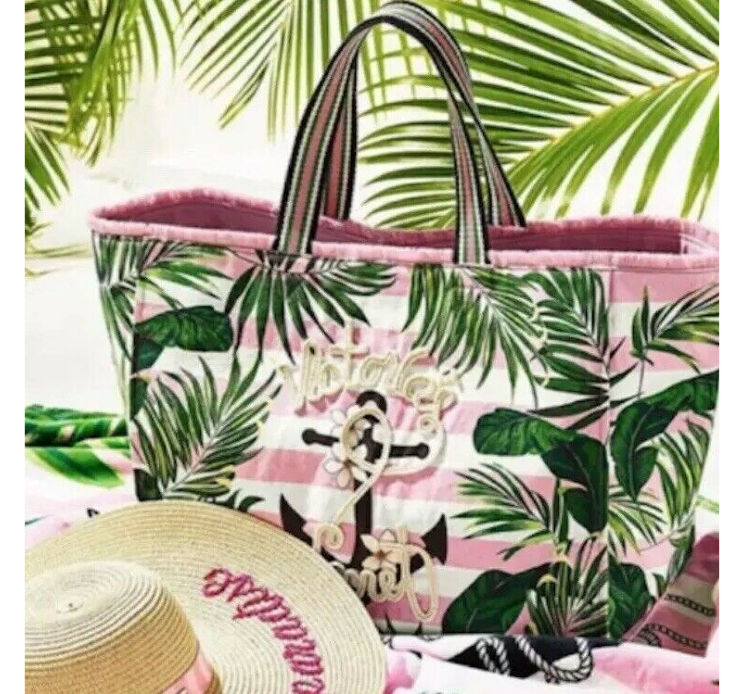 Anchor Paradise Beach Tote Bag - Пляжная сумка Victoria’s Secret
