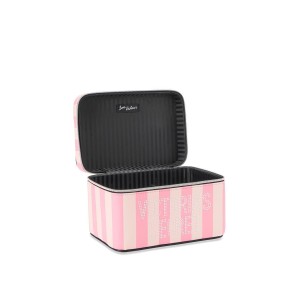 БЬЮТИ КЕЙС VICTORIA'S SECRET Signature Stripe Runway Vanity Case