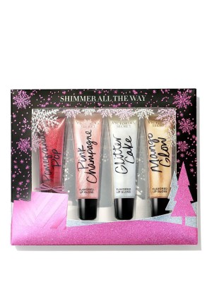 Подарочный набор Shimmer Lip Gloss Gift Set - Victoria’s Secret