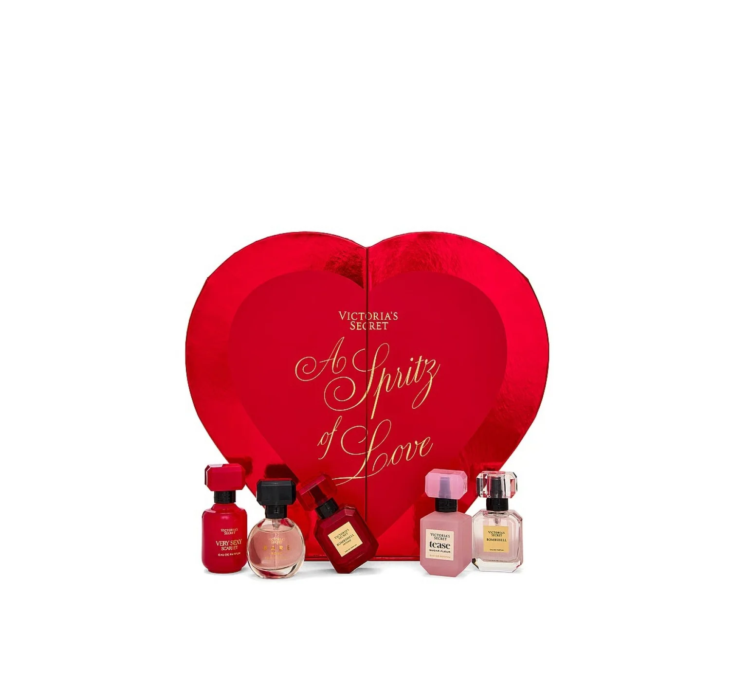 Набір Victoria's Secret 5-Piece Fragrance Discovery Heart