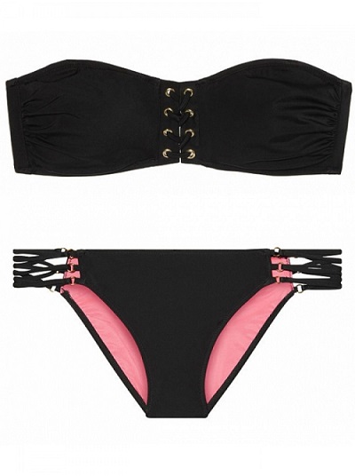 Бандо с шнуровкой Victoria’s Secret